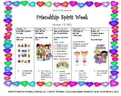 Friendship Spirit Week